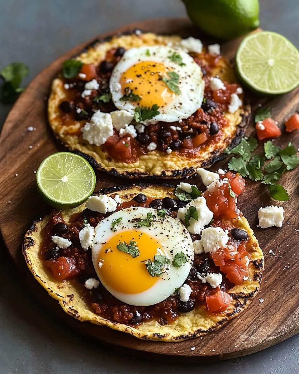Huevos Rancheros with Spicy Tomato Chorizo