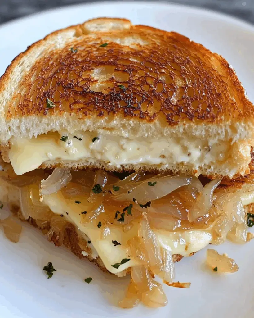 French Onion Grilled Cheese