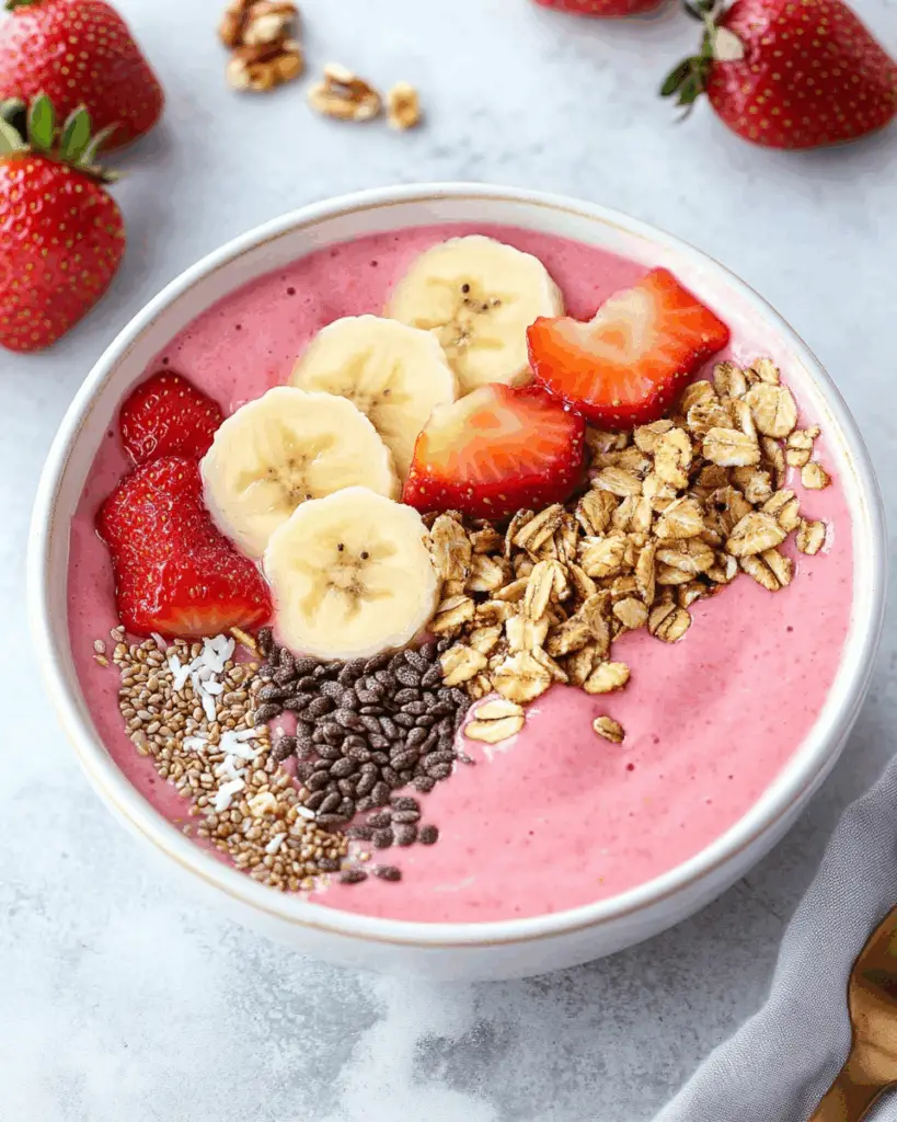 Strawberry Smoothie Bowl