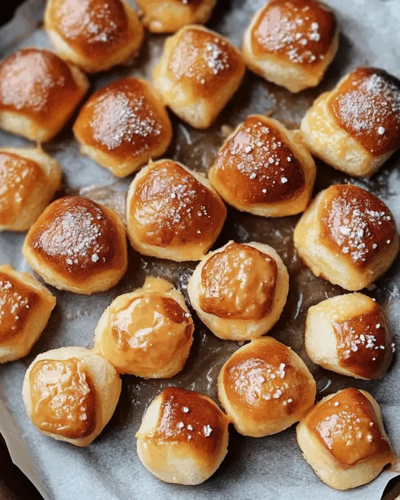 Soft Pretzel Bites with Vegan Cheese Sauce