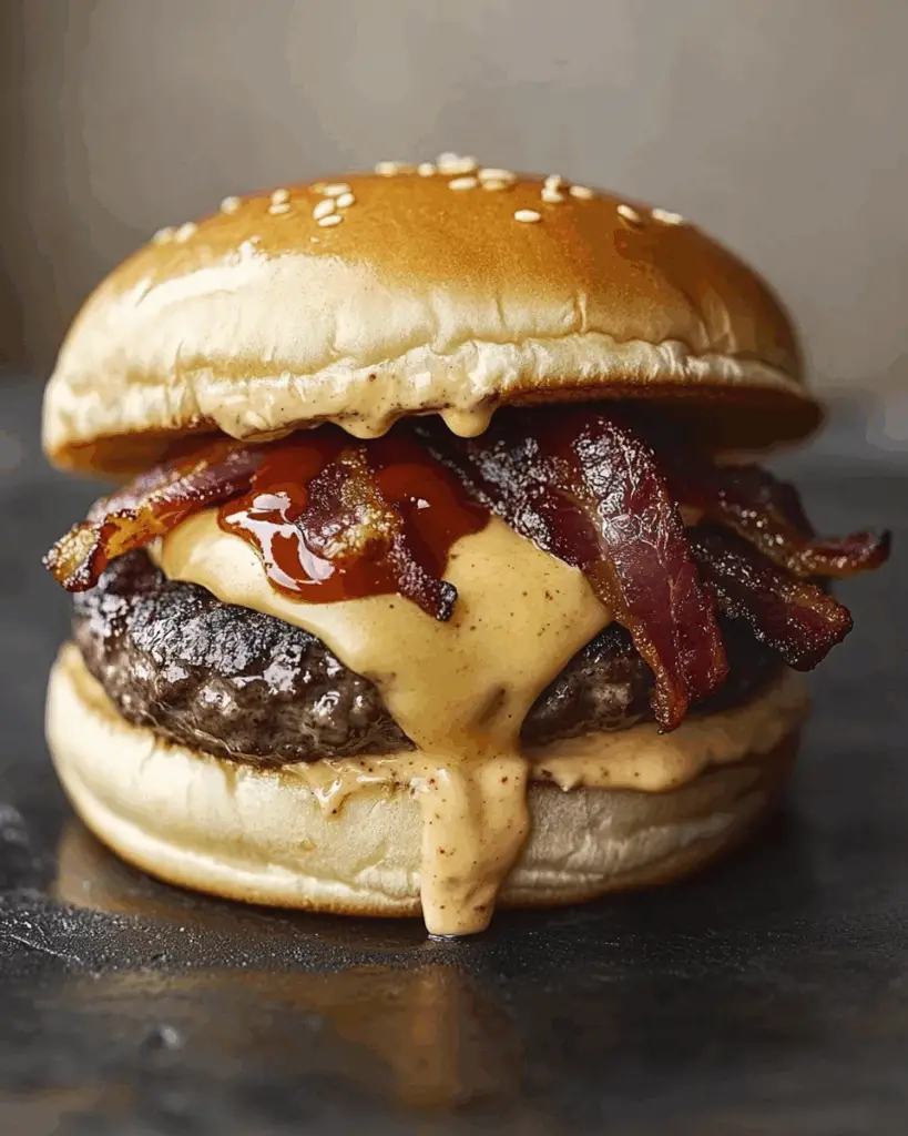 Smash Burgers with Baconnaise Sauce