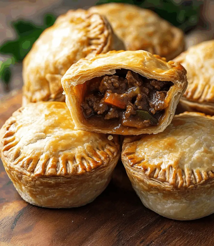 Mini Beef and Ale Stew Pies