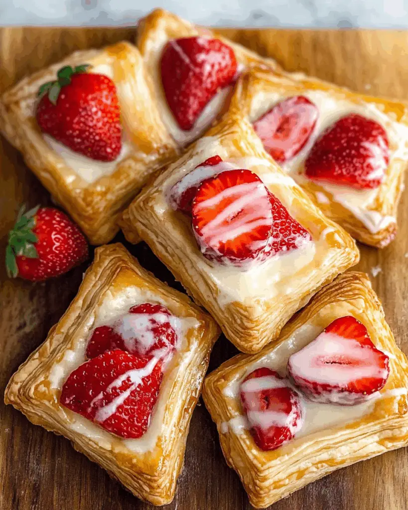 Strawberry Danish with Cream Cheese