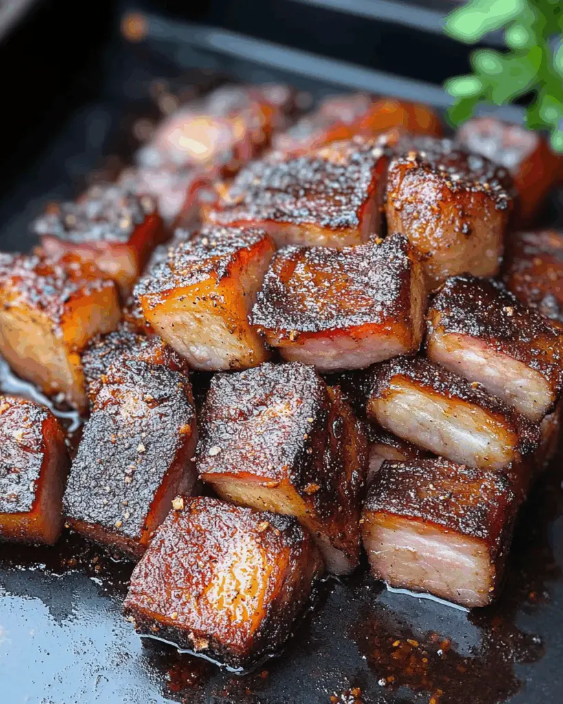 Mouthwatering Smoked Pork Belly