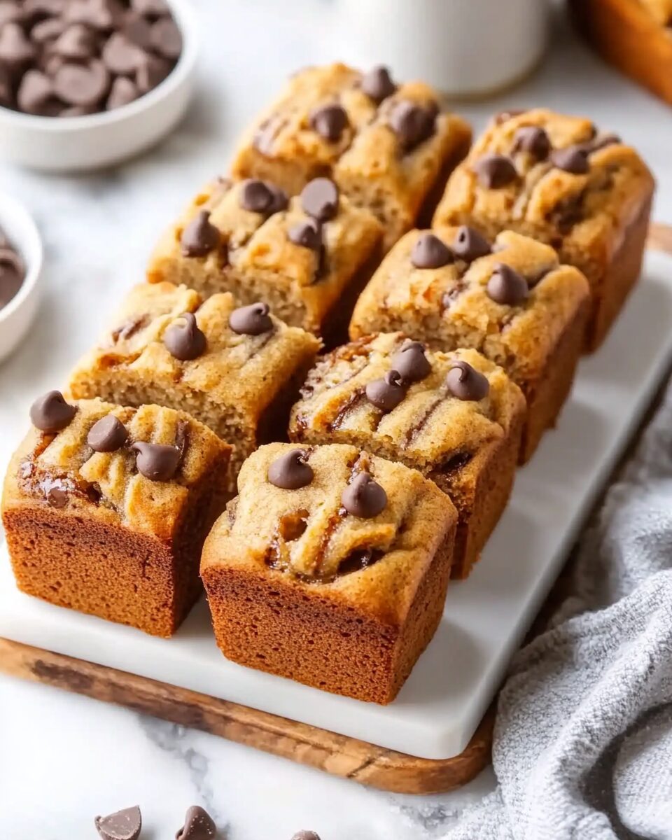 Mini Banana Bread Loaf Cakes
