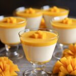 Coconut Mango Panna Cotta