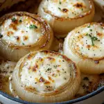 Creamy Baked Onions with Asiago Cheese