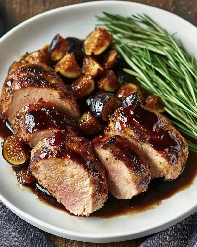 Figgy Balsamic Pork