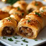 French Onion Sausage Rolls