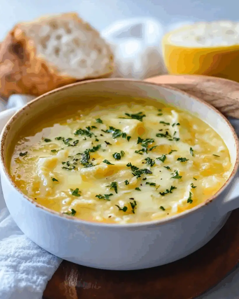 Greek Lemon Soup