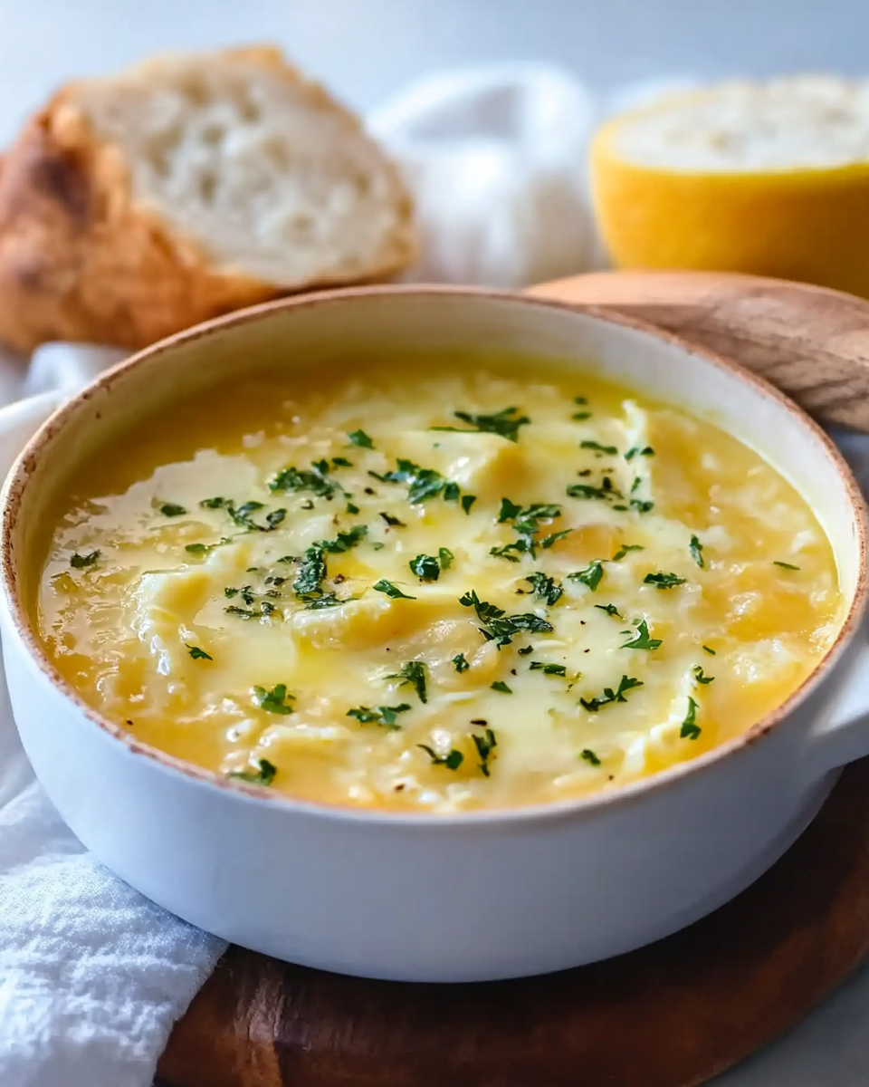 Greek Lemon Soup