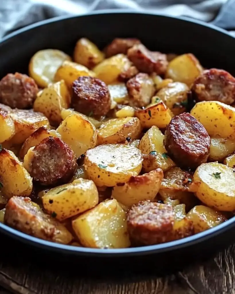 Hearty Smoked Sausage and Potatoes Skillet