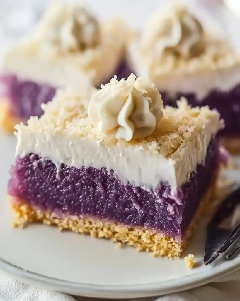 Okinawan Sweet Potato Haupia Pie