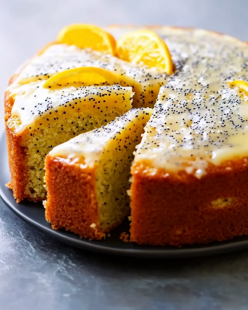 Orange and Poppy Seed Cake