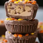 Peanut Butter Cup Ice Cream Sandwiches