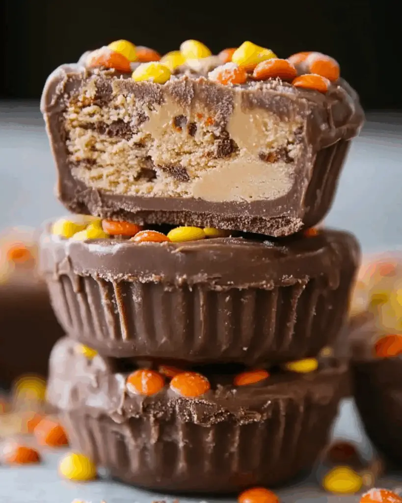 Peanut Butter Cup Ice Cream Sandwiches