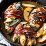 Prosciutto, Apple, and Sage Butter Chicken
