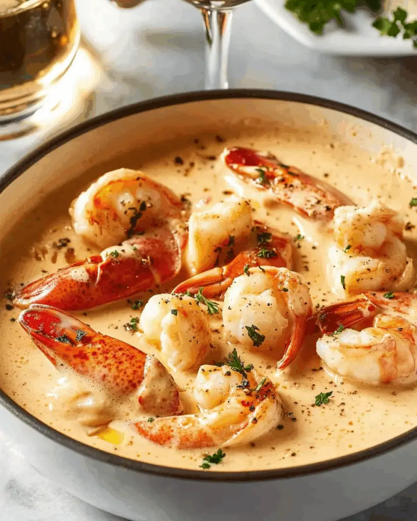 Seafood Newburg