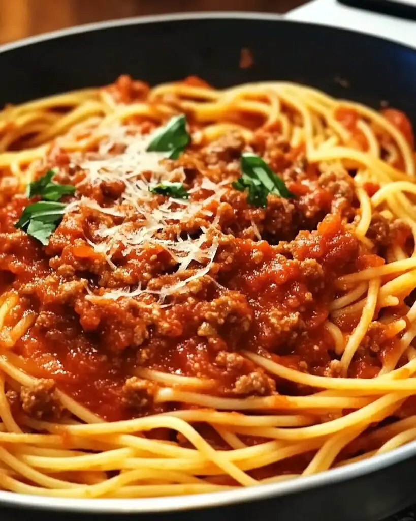 Spaghetti with Meat Sauce