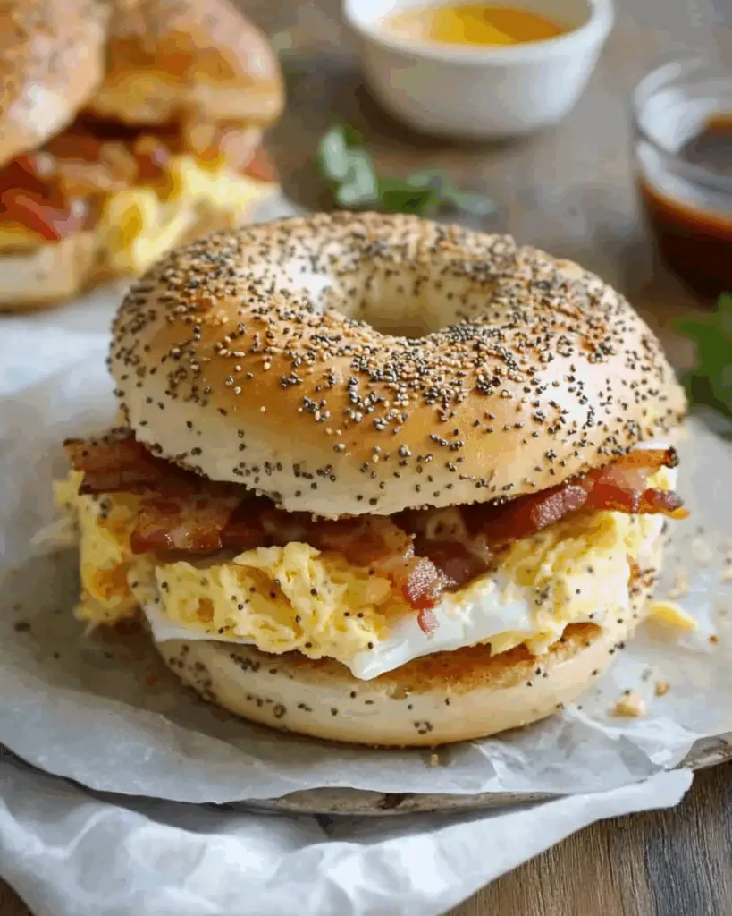 Bagel Breakfast Sandwich