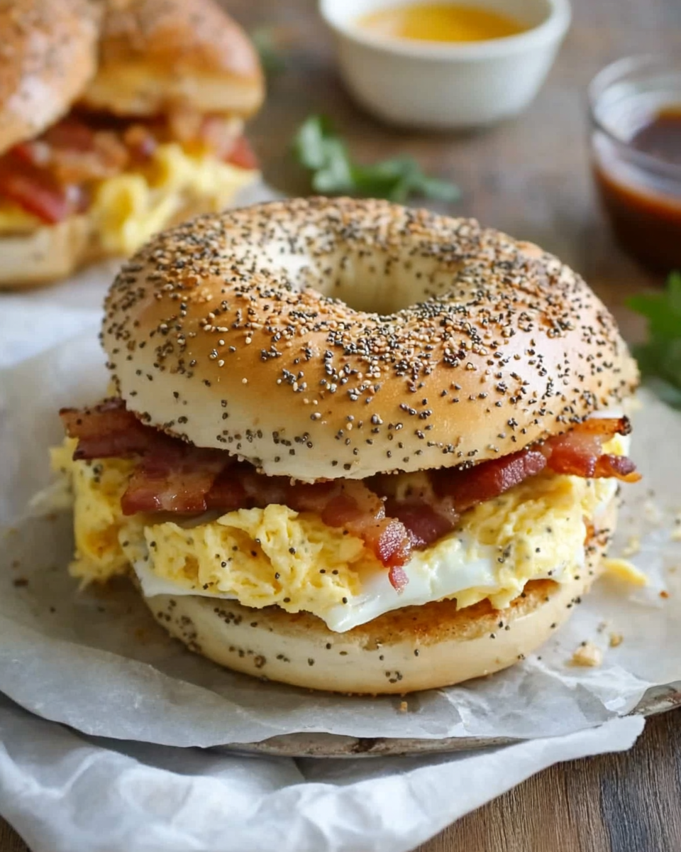 Bagel Breakfast Sandwich