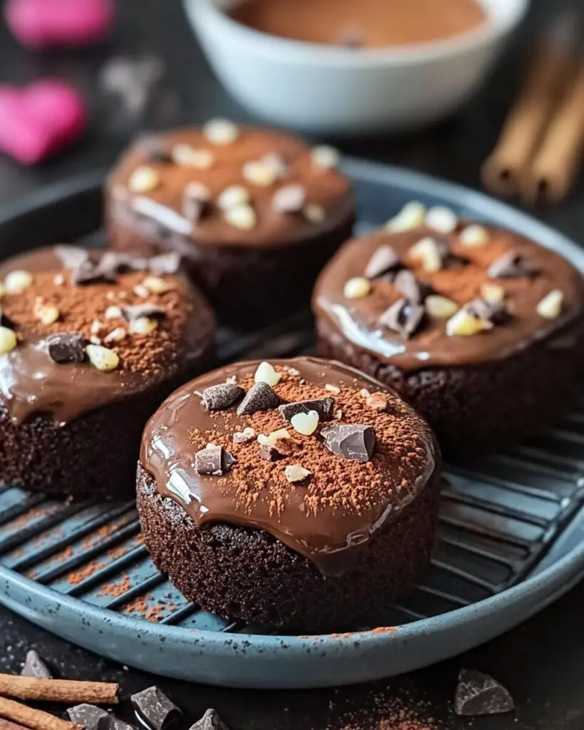 Spiced Mexican Hot Chocolate Lava Cakes