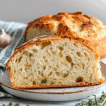 No-Knead Garlic Bread