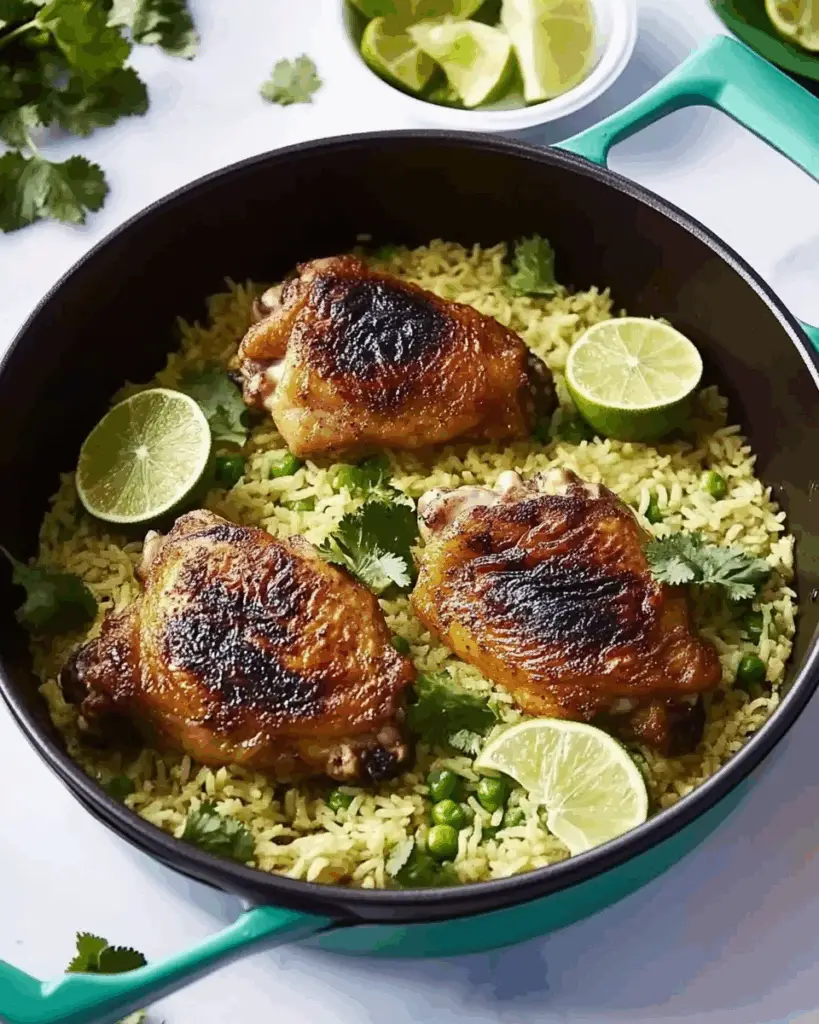 One-Pan Cilantro Lime Chicken and Rice