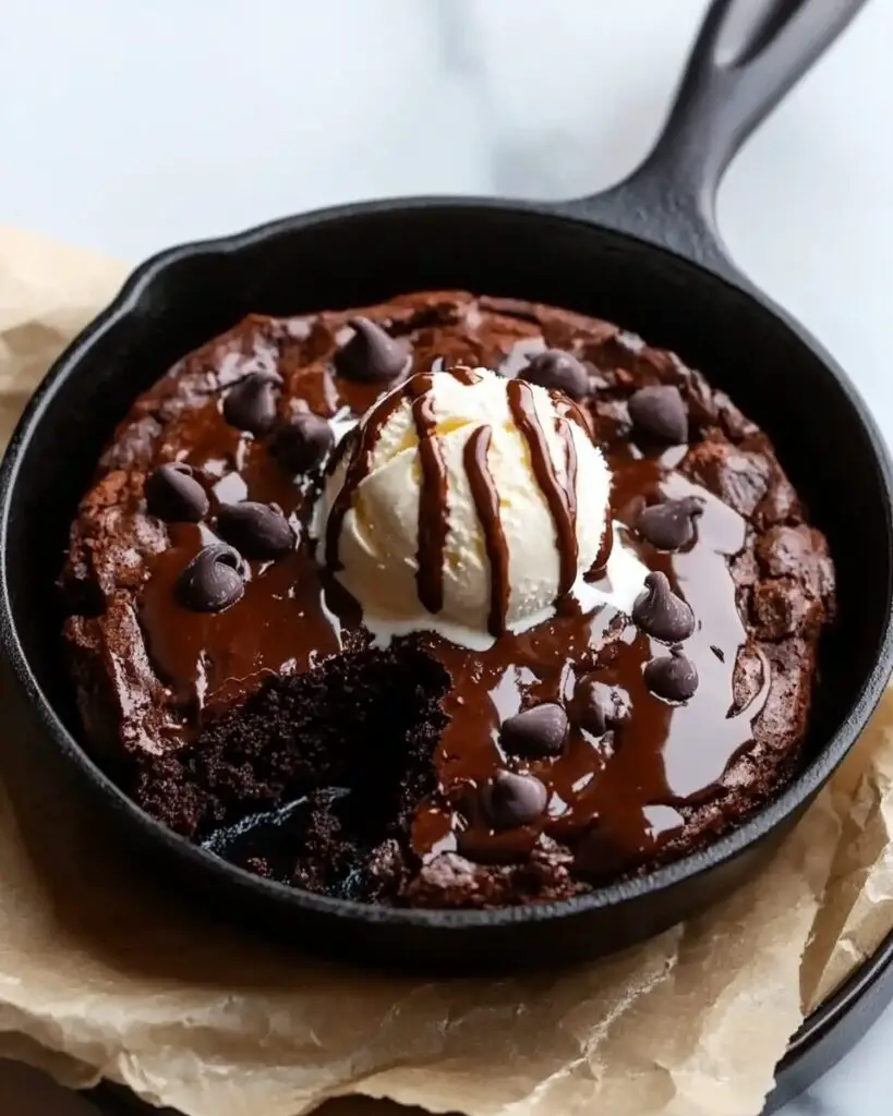 Ultimate Skillet Brownie