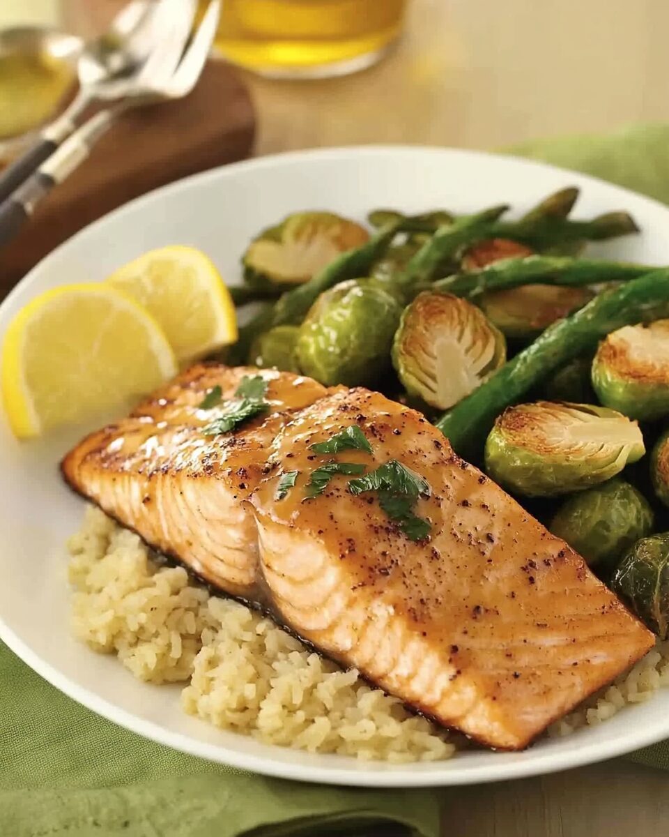 Maple Glazed Salmon Bowl