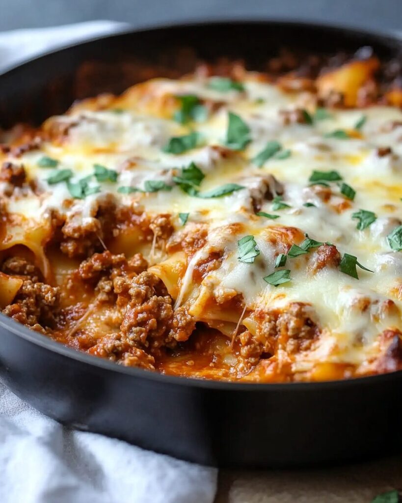 Skillet Lasagna