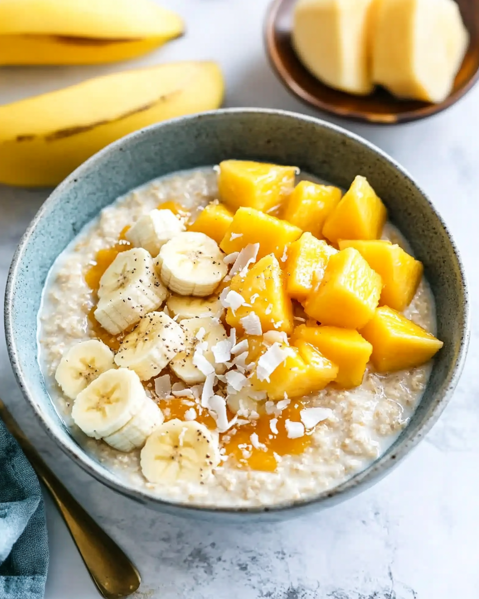 Tropical Coconut Oatmeal