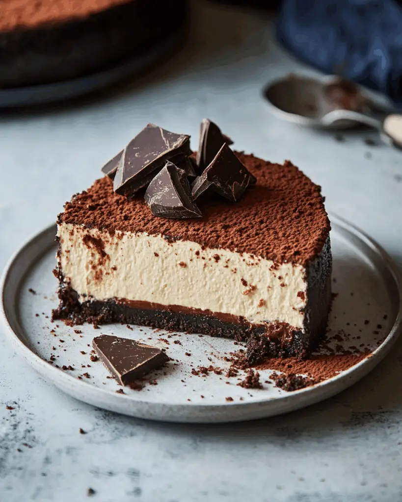 Chocolate Stout Cheesecake