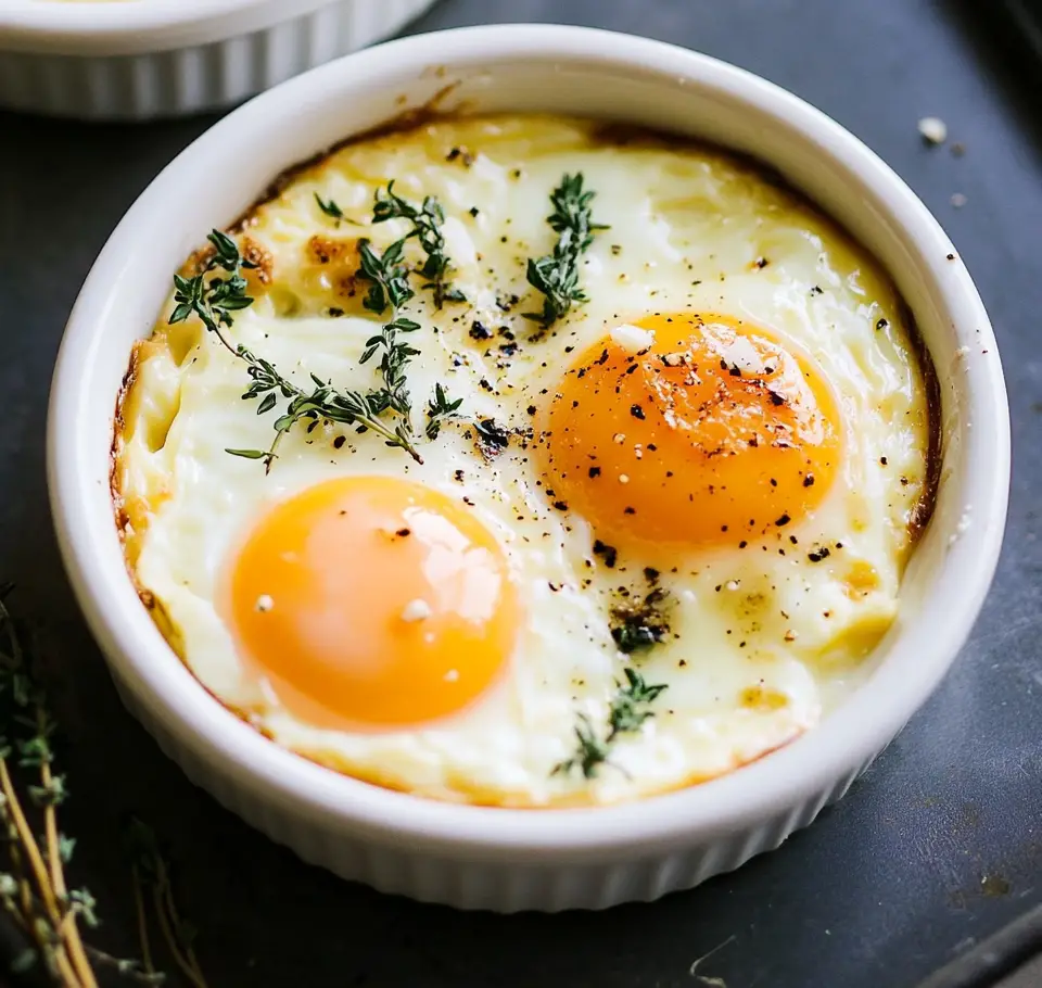 Simple Baked Eggs