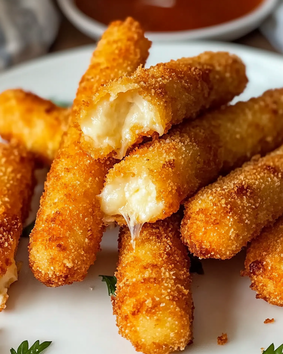 Air Fryer Mozzarella Sticks