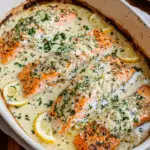Baked Boursin Salmon