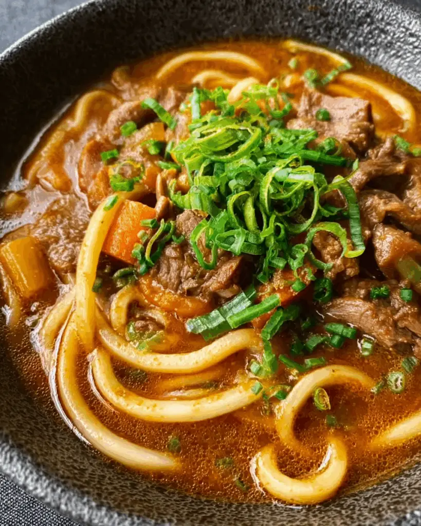 Beef Curry Udon