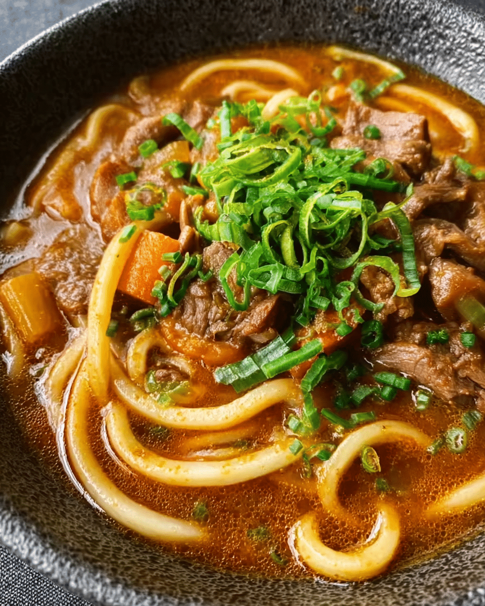 Beef Curry Udon