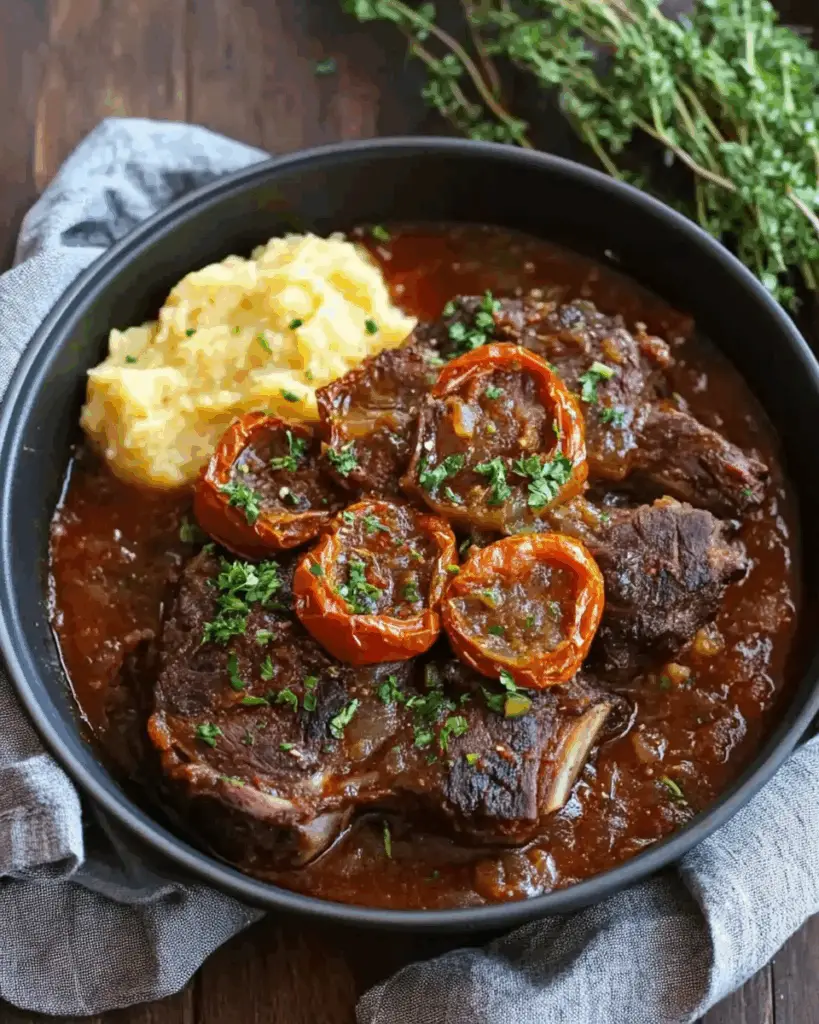 Beef Osso Bucco