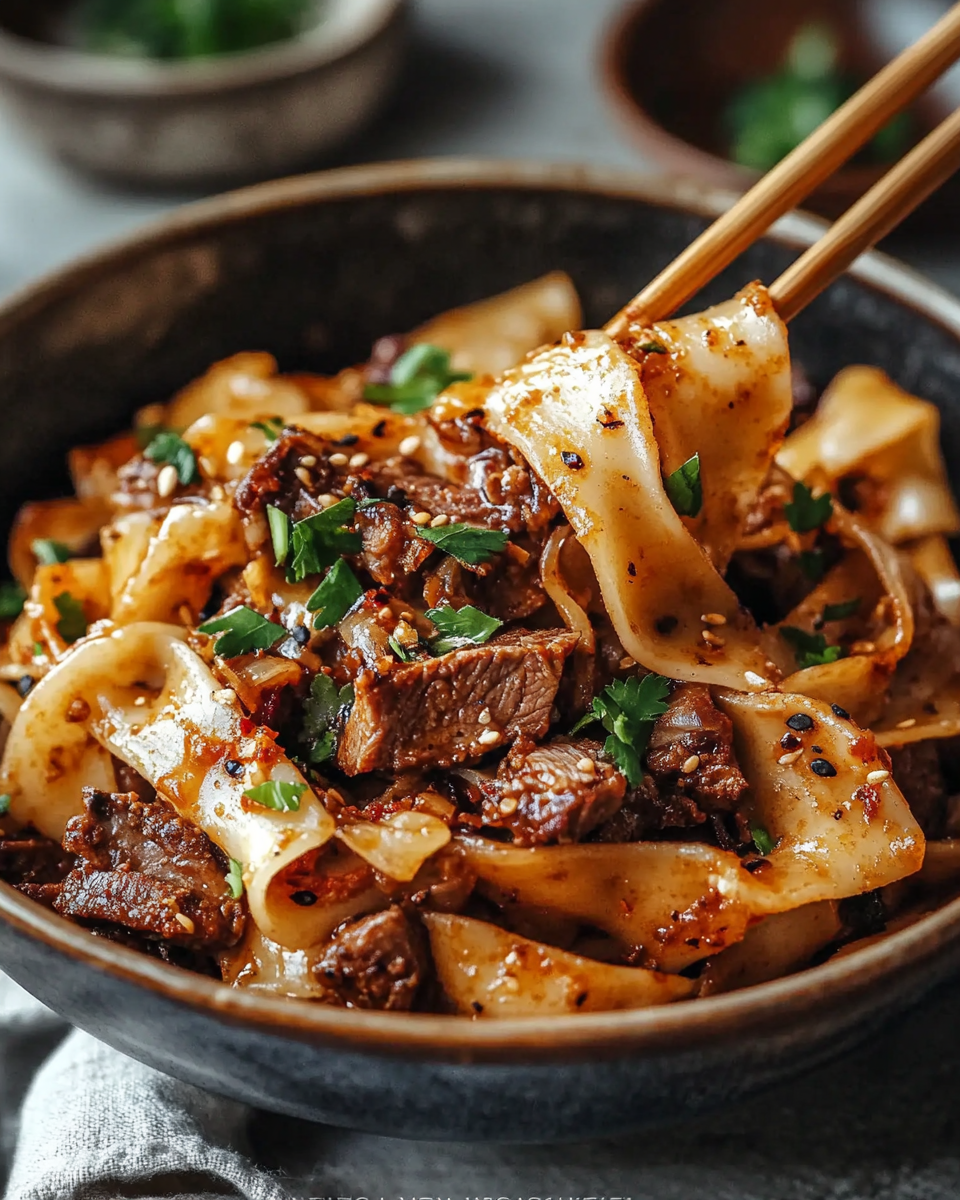 Cumin Lamb Noodles