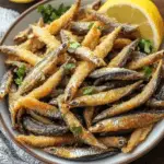 Fried anchovies