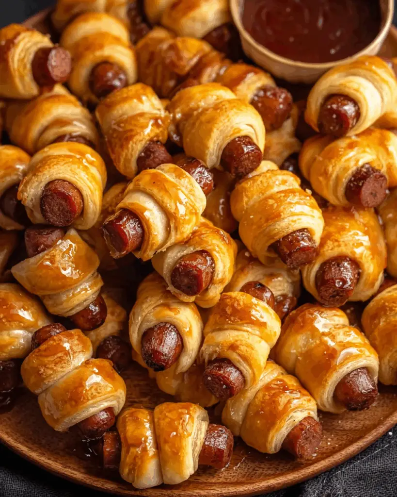 Glazed Pigs in a Blanket