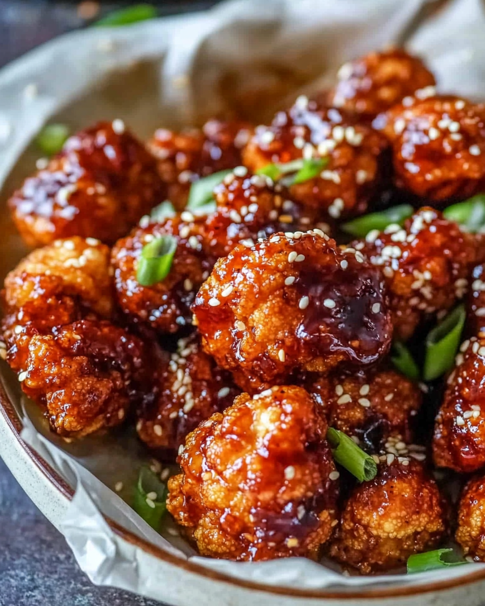Korean Baked Cauliflower