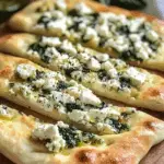 Mediterranean Mint and Feta Stuffed Flatbreads