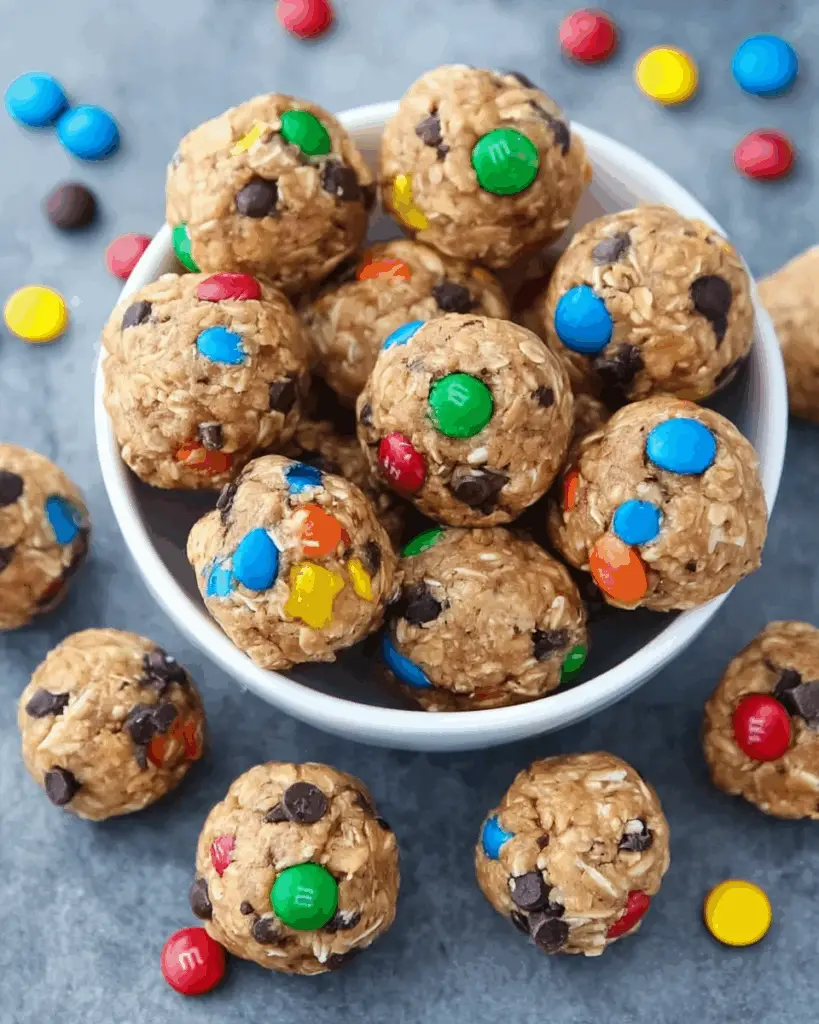 Monster Cookie Energy Balls