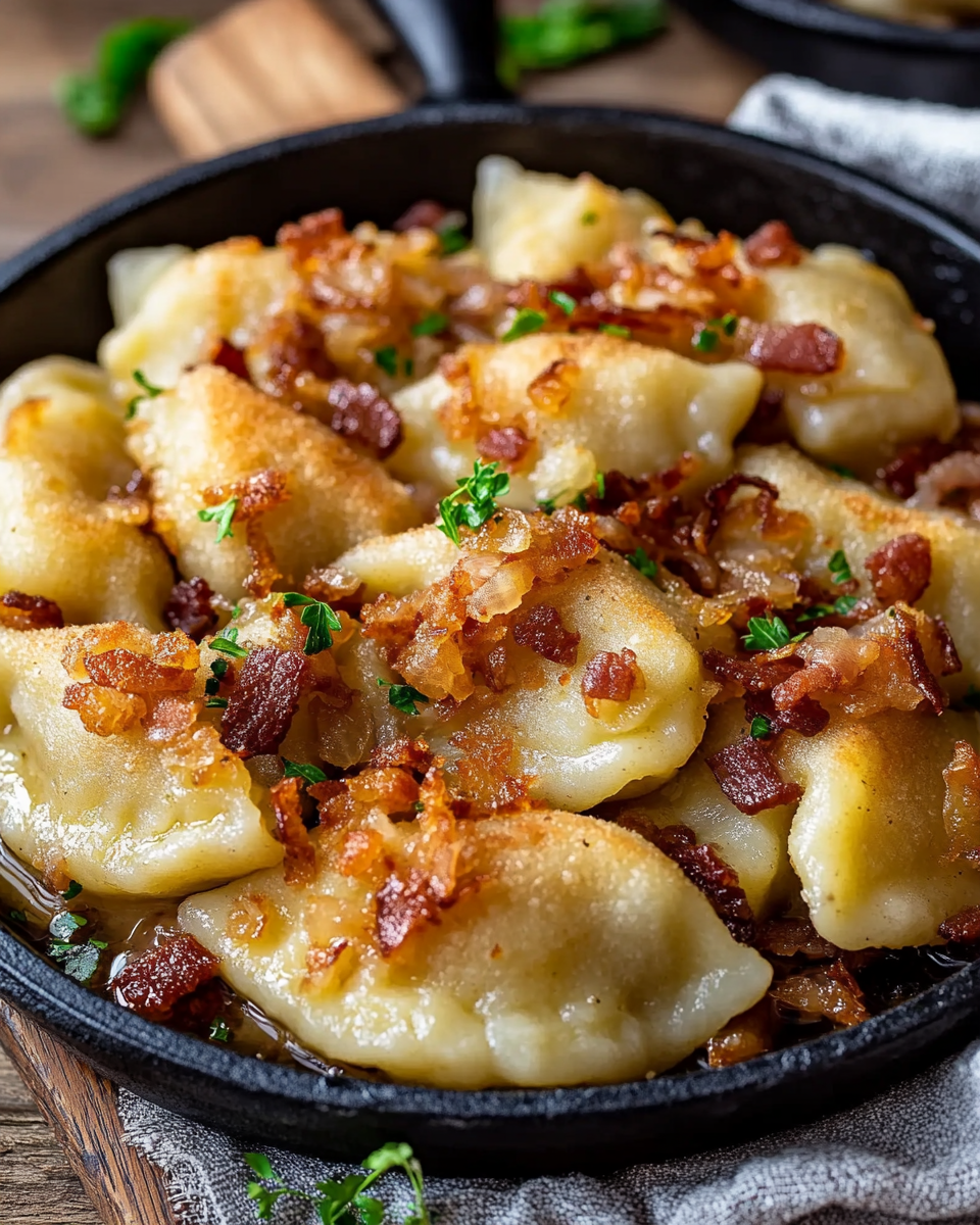 Pierogi with Potato and Sauerkraut