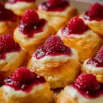 Raspberry Cream Cheese Bites