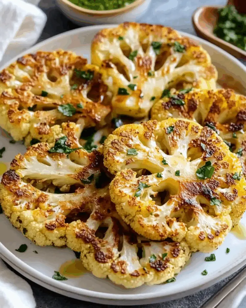 Roasted Cauliflower Steaks