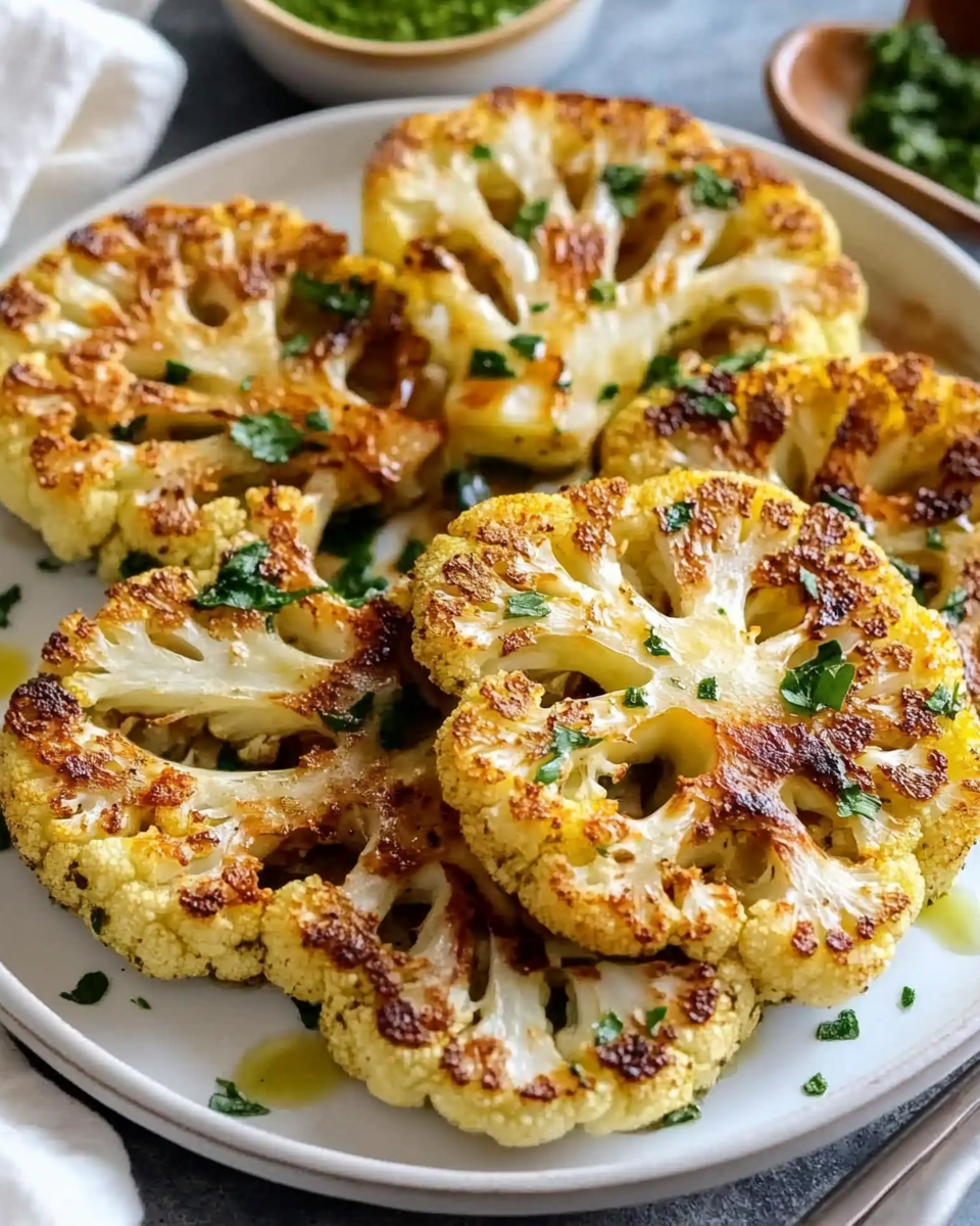 Roasted Cauliflower Steaks