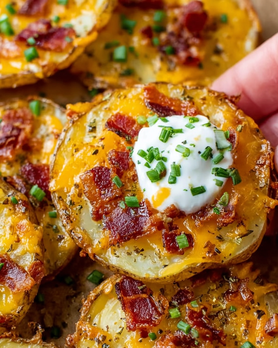 Baked Potato Slices